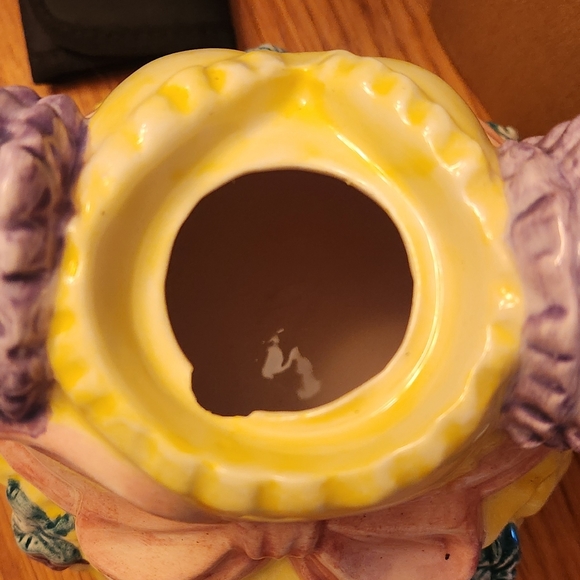 Fitz & Floyd Carmen Rabbit Teapot - Picture 2 of 4